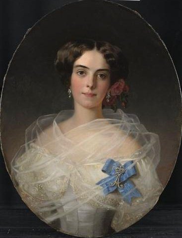Carolina Johanna von Stackelbergi  av Franz Xaver Winterhalter