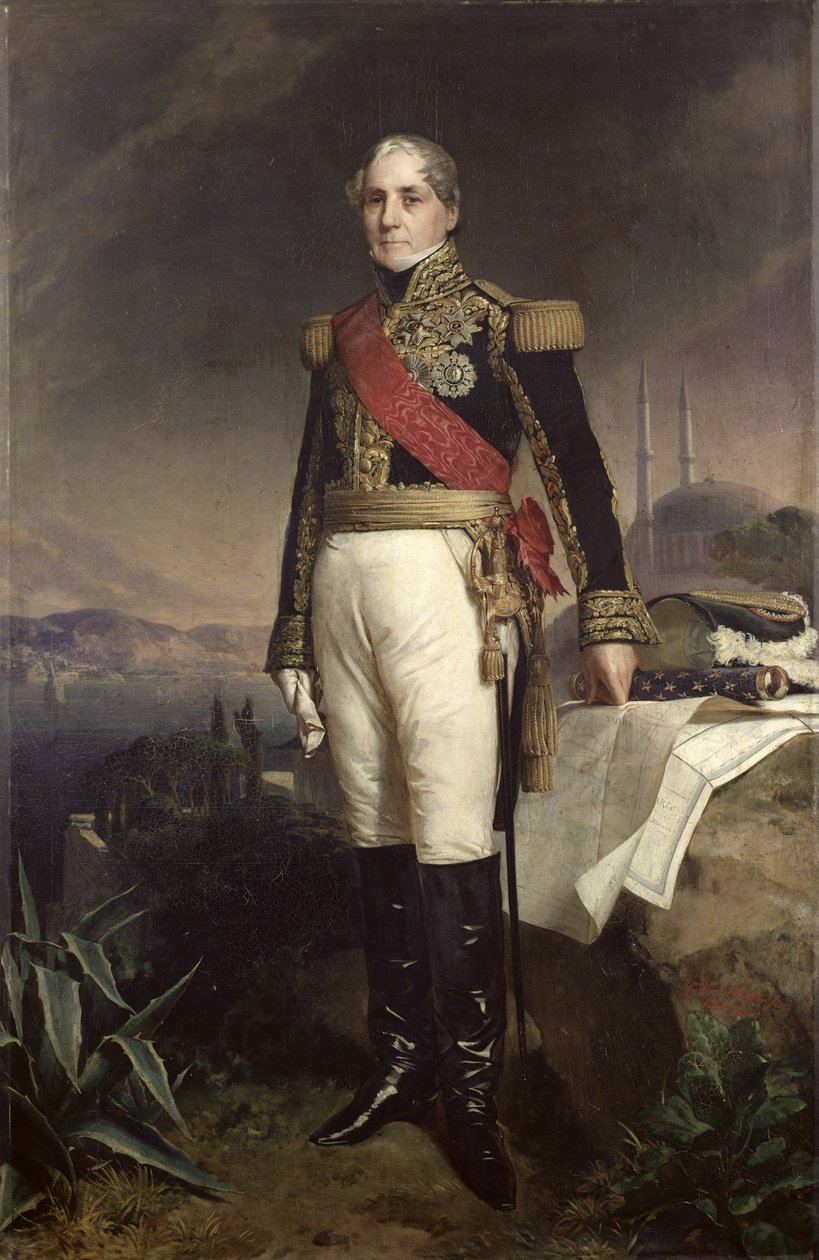 Francois-Horace (1772-1851) greve Sebastiani, 1841 av Franz Xaver Winterhalter