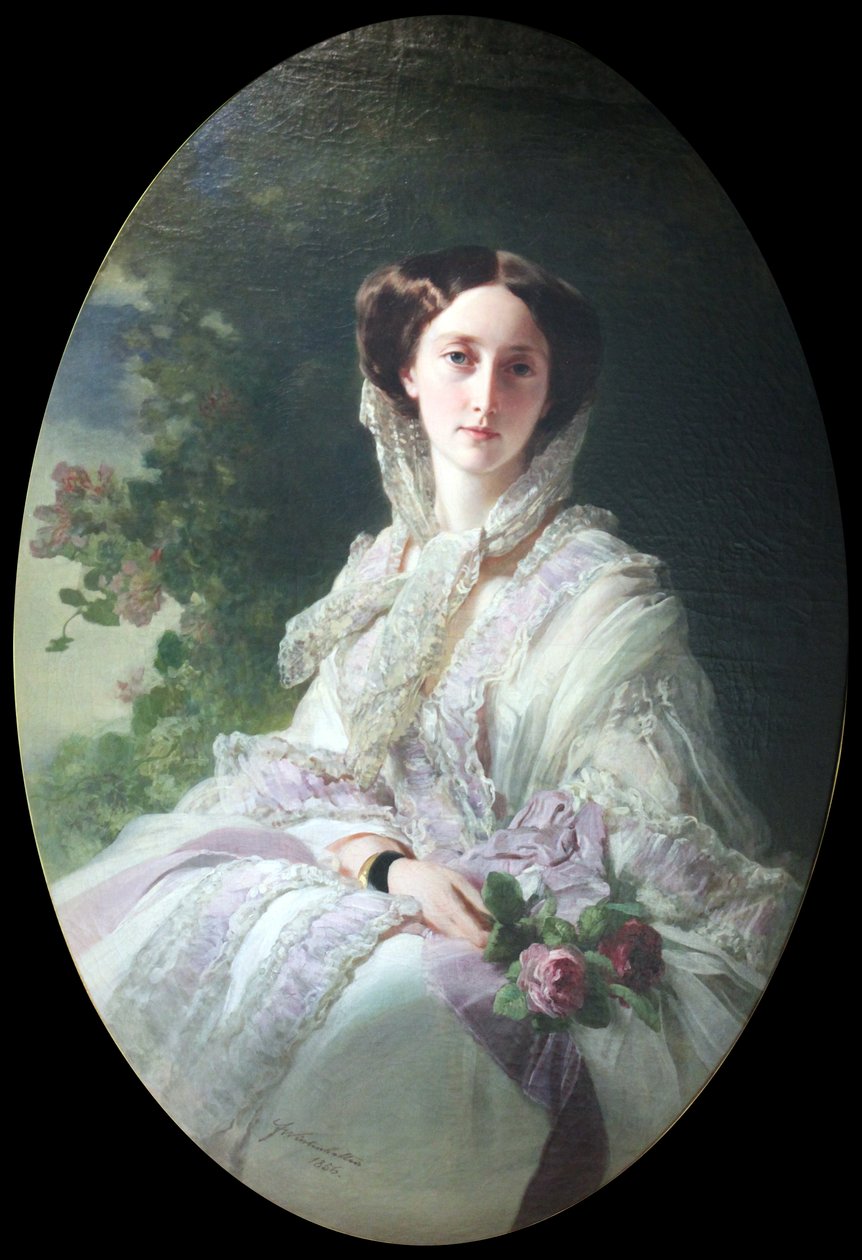Kronprinsessan Olga av Württemberg (1822-1892) av Franz Xaver Winterhalter