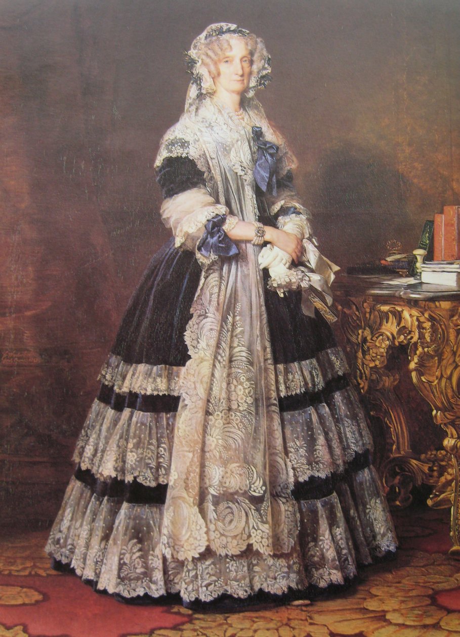 Marie Caroline de Bourbon Salerne av Franz Xaver Winterhalter