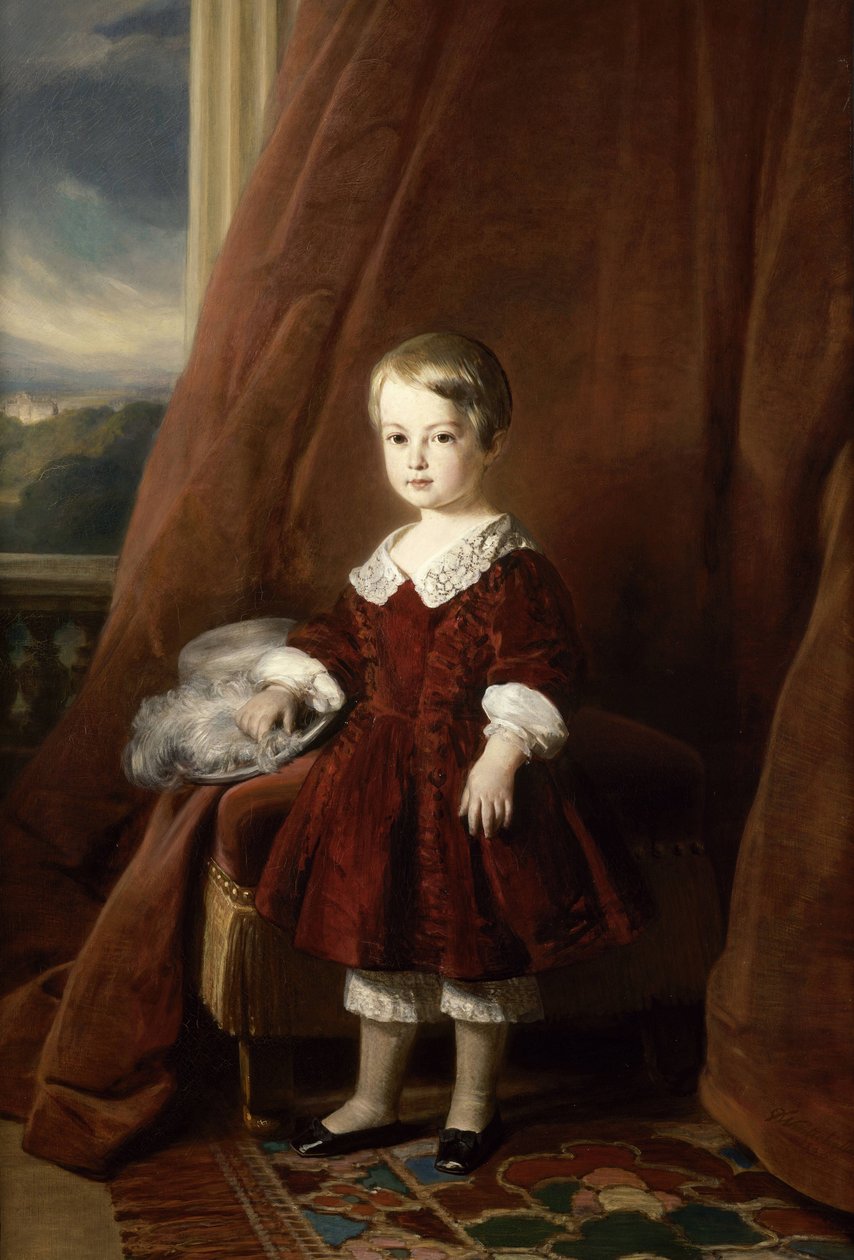 Painting of the Count of Eu  av Franz Xaver Winterhalter