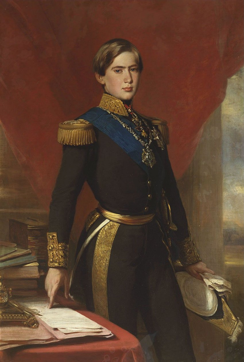 Pedro V, King of Portugal  av Franz Xaver Winterhalter