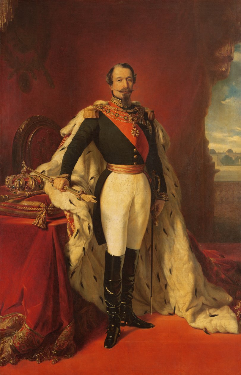 Porträtt av Napoleon III (1808-73) kejsare av Frankrike av Franz Xaver Winterhalter