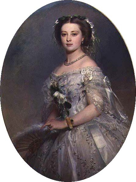 Portrait of Victoria, Princess Royal  av Franz Xaver Winterhalter
