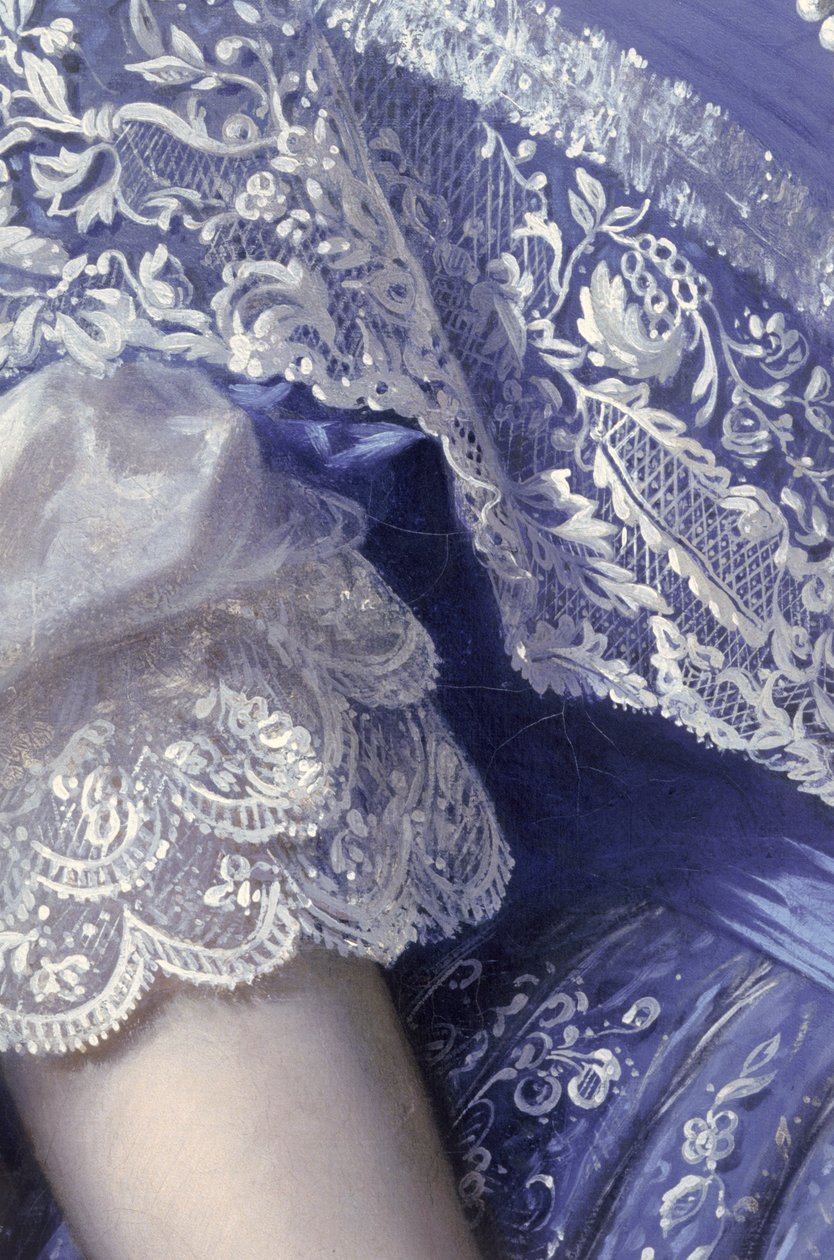 Porträtt av en kvinna (detalj) (se 164366, 164367, 164369) av Franz Xaver Winterhalter