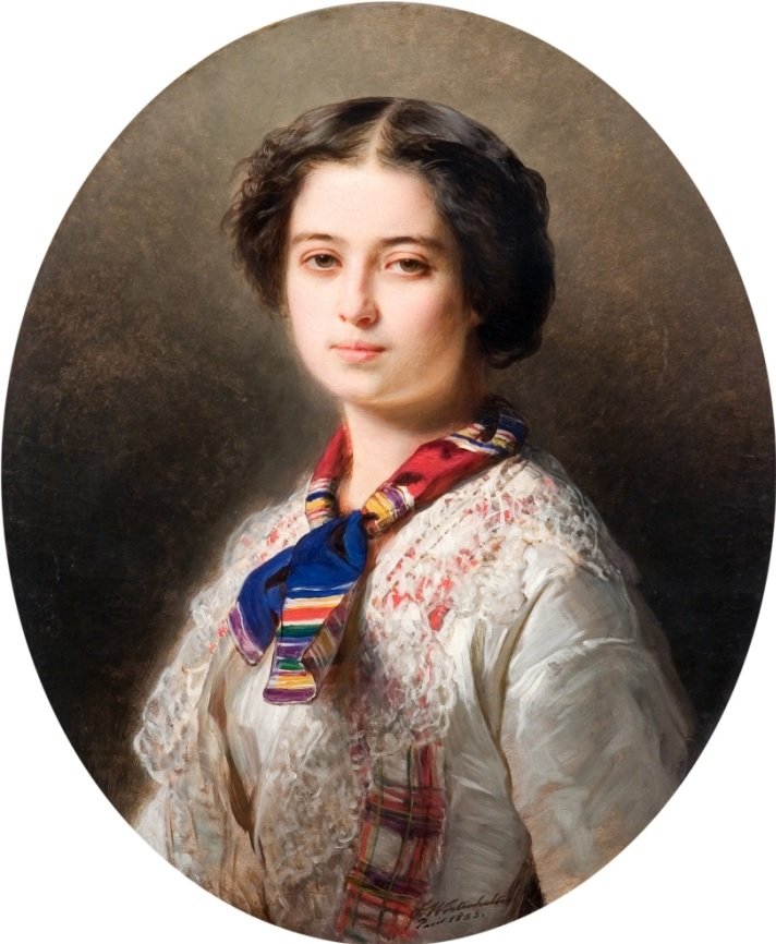 Portret Cecylii Lubomirskiej av Franz Xaver Winterhalter