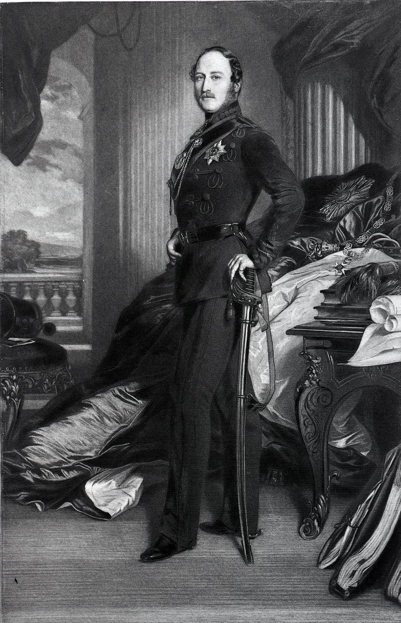 Prins Albert, efter målningen 1859 av Franz Xaver Winterhalter