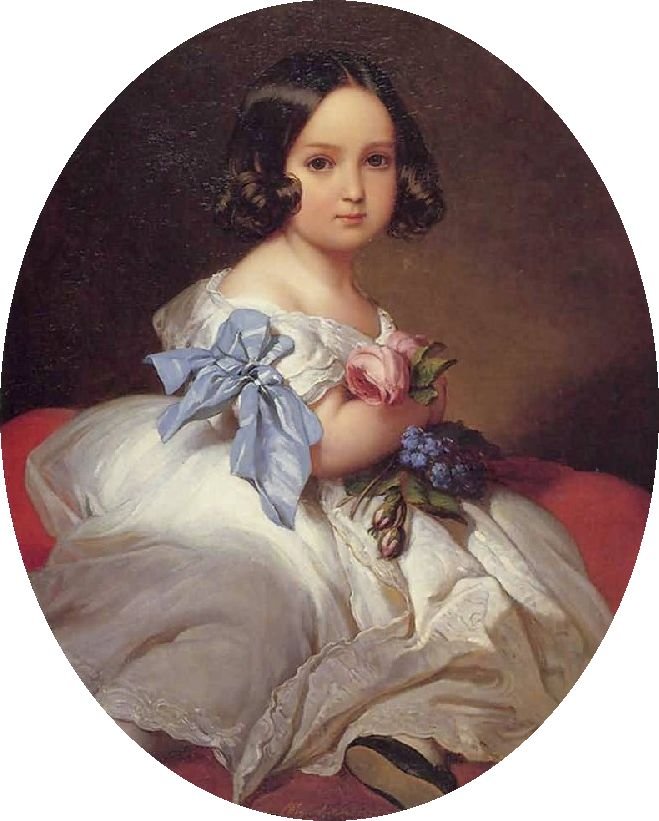 Princess Charlotte of Belgium av Franz Xaver Winterhalter