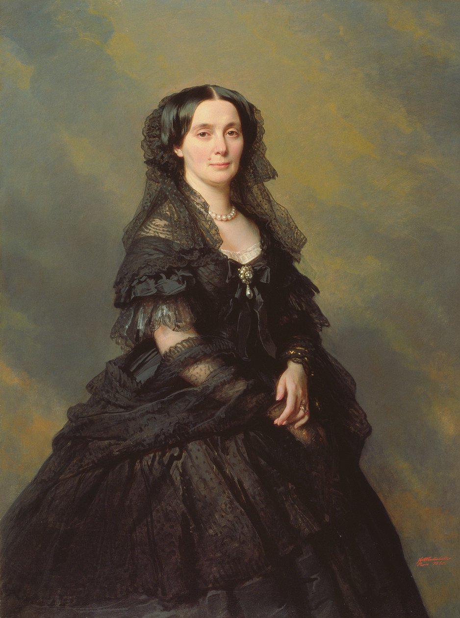 Prinsessan Kotschoubey, 1860 av Franz Xaver Winterhalter