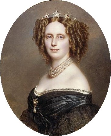 Sophia Frederia of Wurtemberg av Franz Xaver Winterhalter