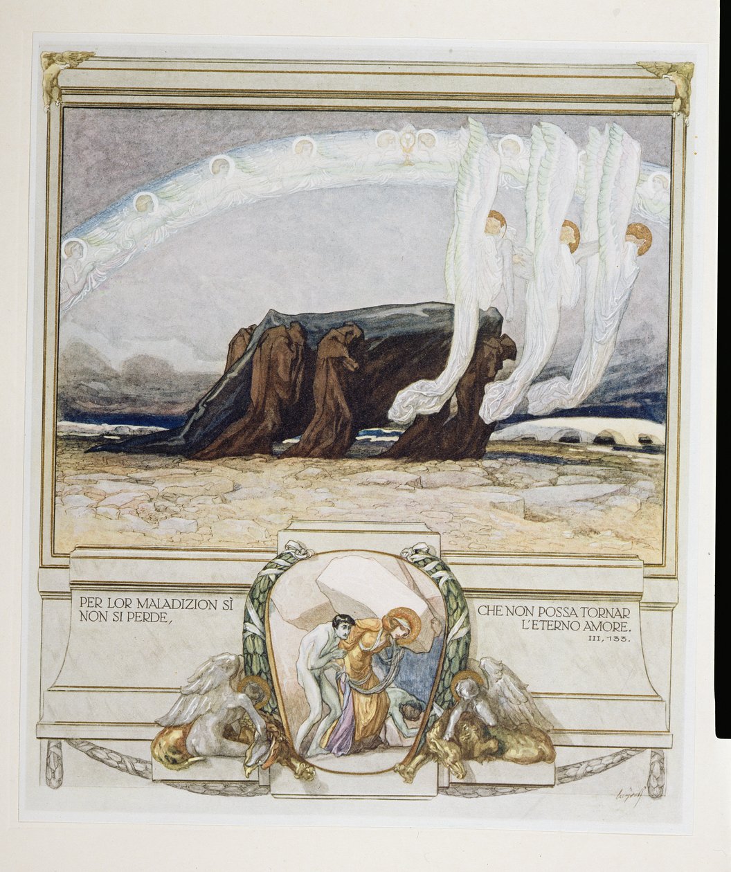 Illustration från Dantes 