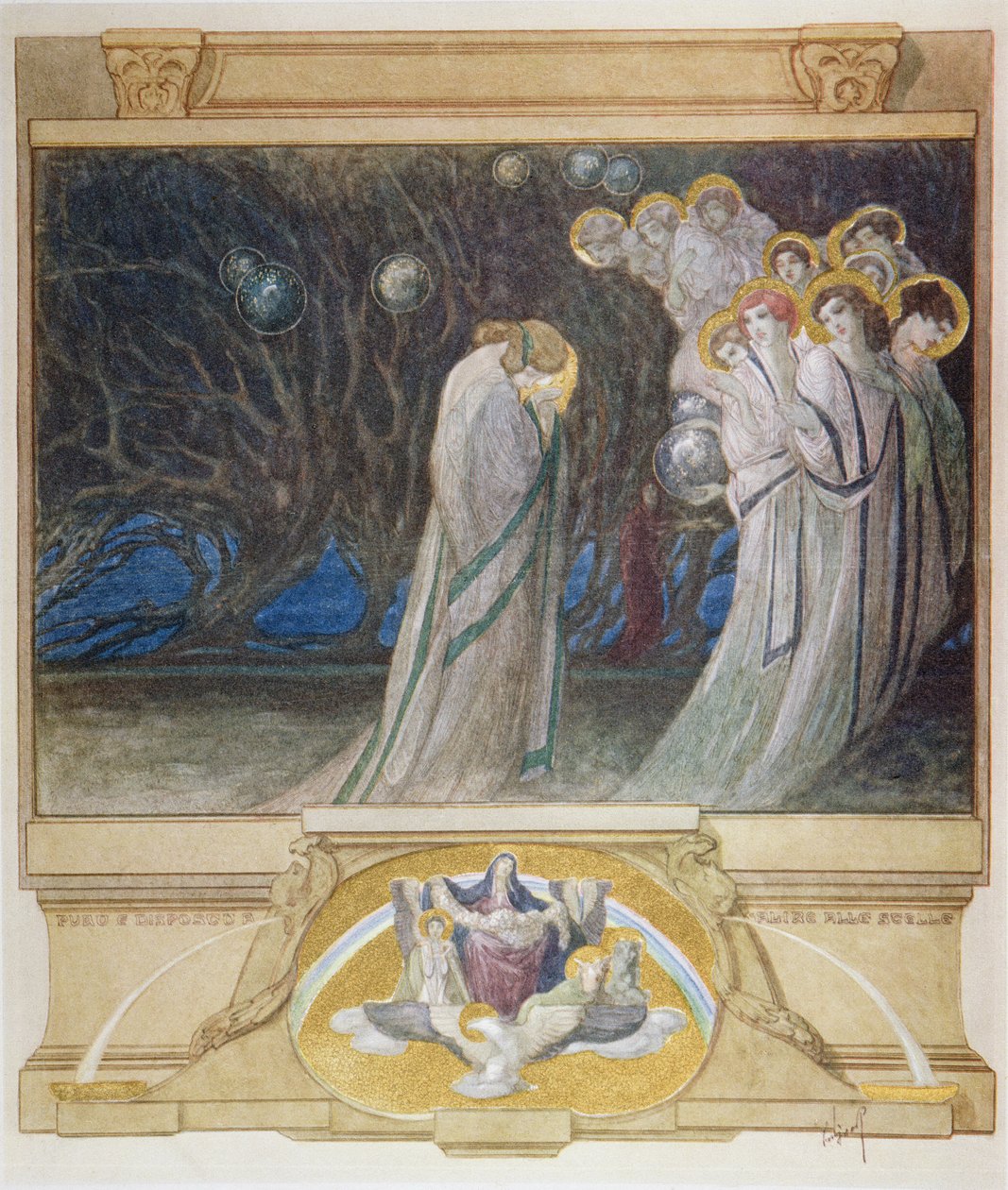 Illustration från Dantes 