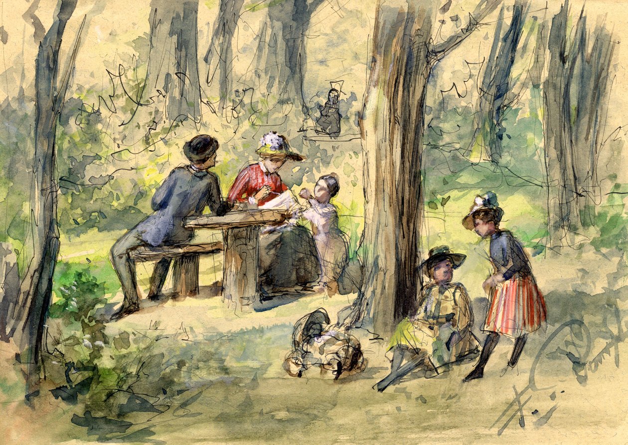 Sunday excursion av Franz von Persoglia
