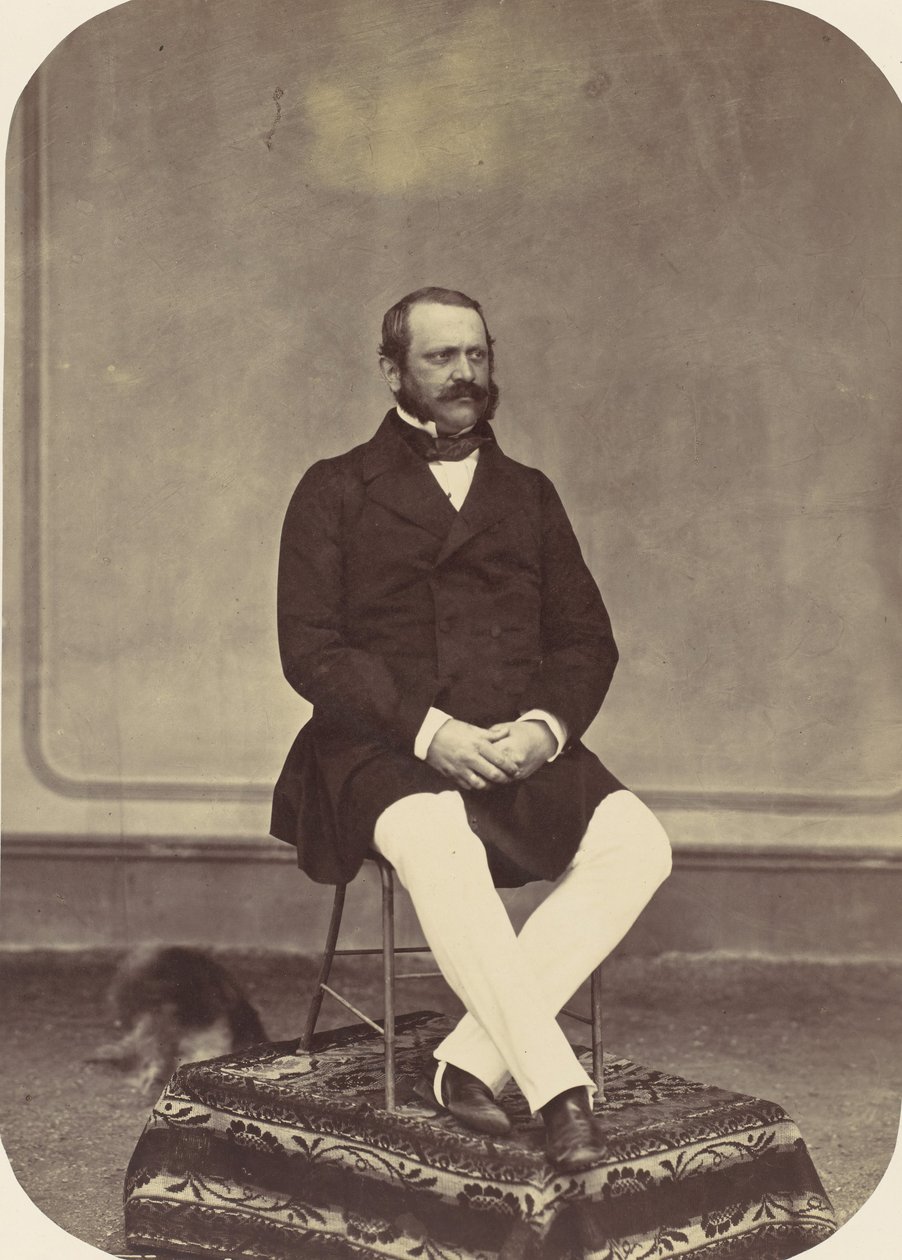 Hofrat Raymond, 1850-60-tal. av Franz Antoine
