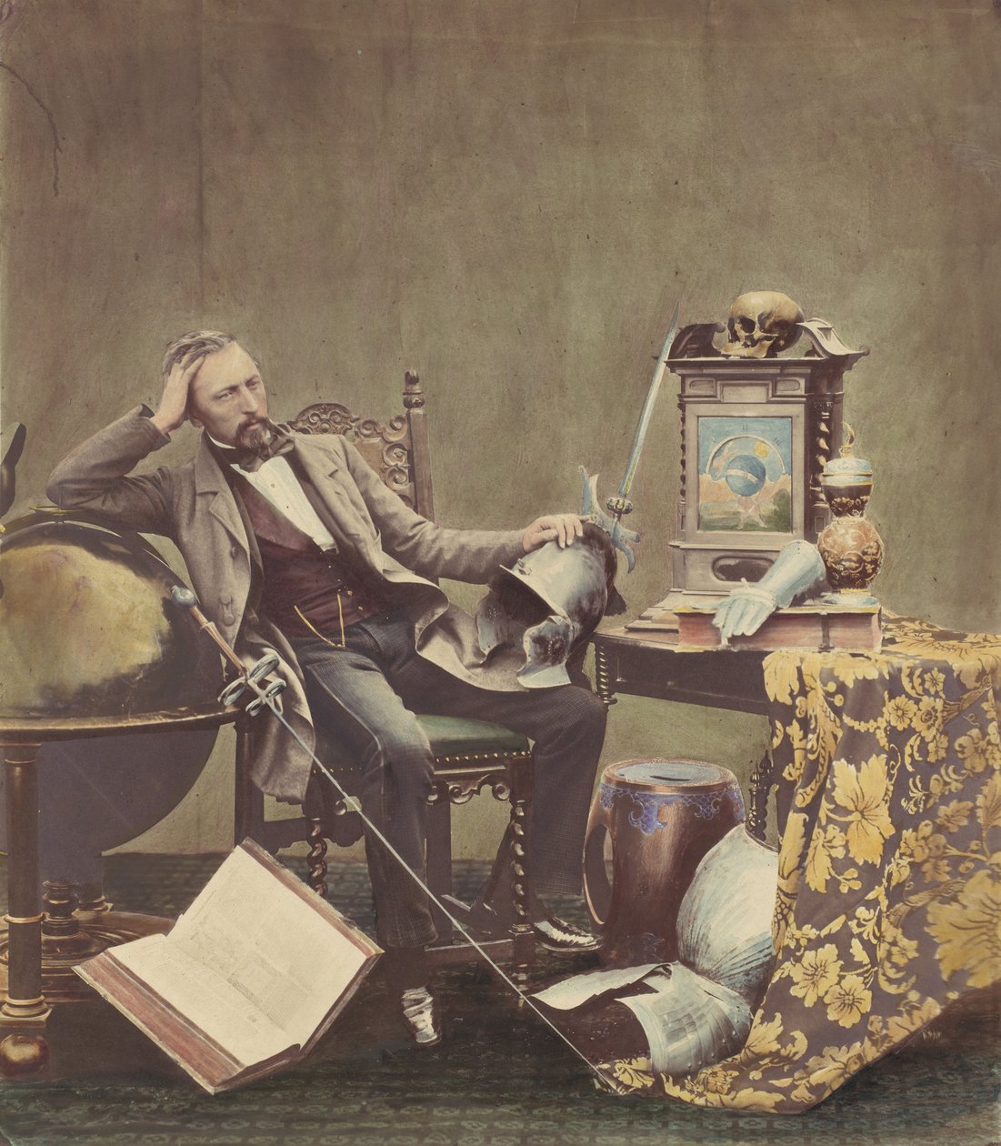 Mathias Höusermann, 1850-60-tal. av Franz Antoine