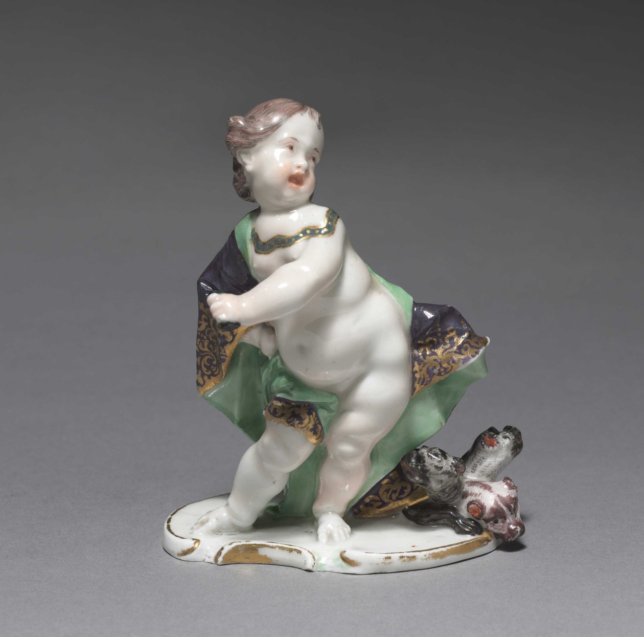 Pluto, tillverkare Nymphenburg Porslinsfabrik, c.1760 av Franz Anton Bustelli