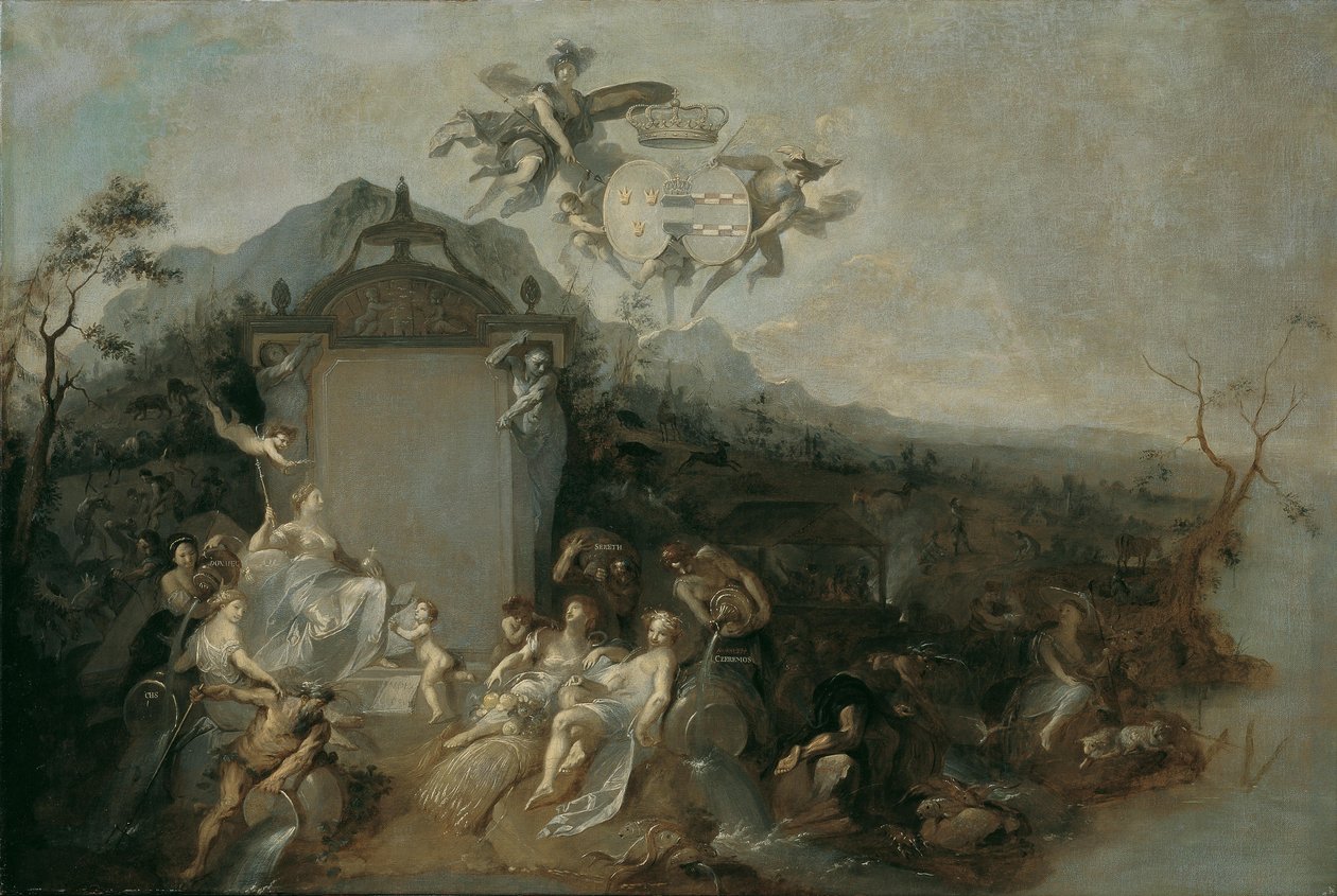 Allegori över Galicien och Lodomerien av Franz Anton Maulbertsch