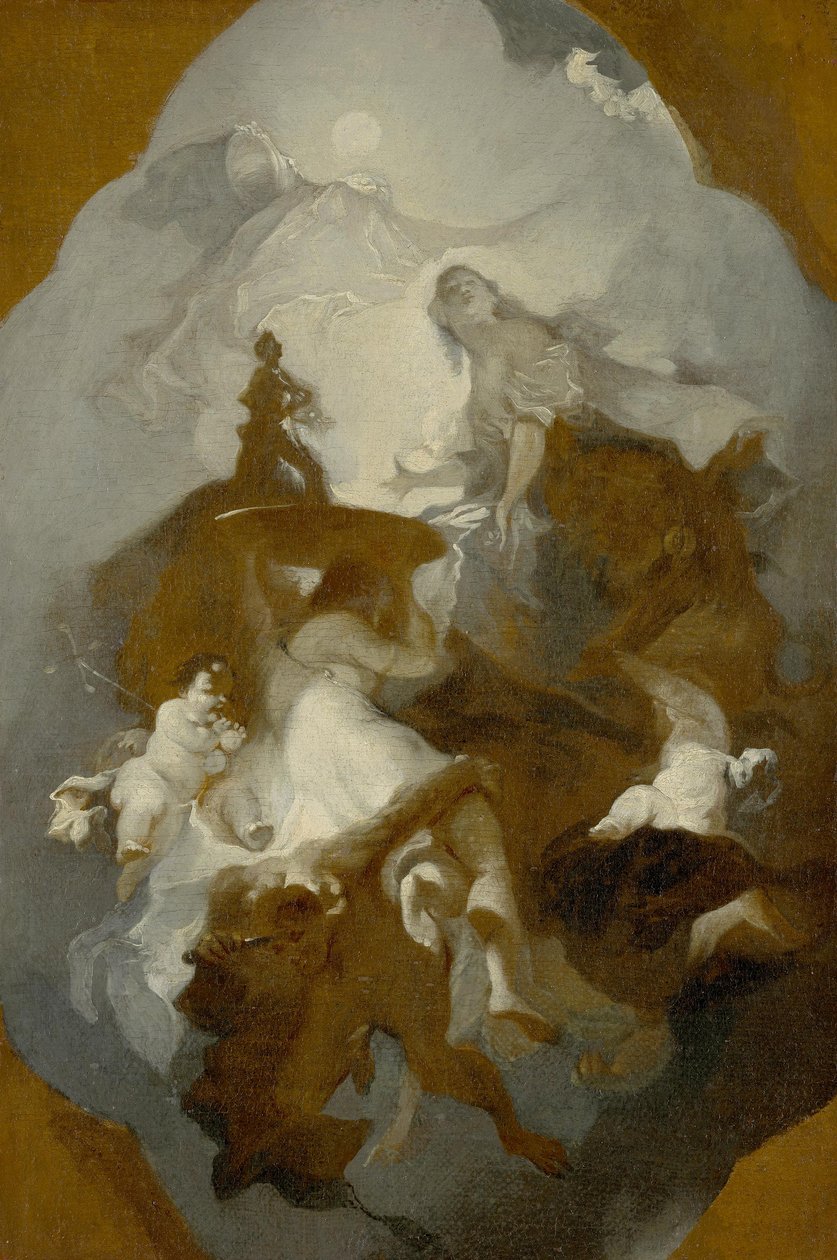 Allegorische Darstellung av Franz Anton Maulbertsch