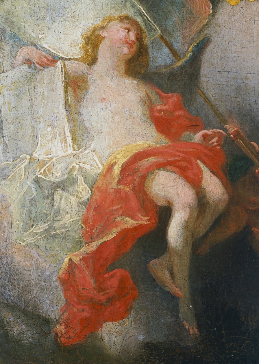 Änglar, detalj ur Allegory of the Jesuits