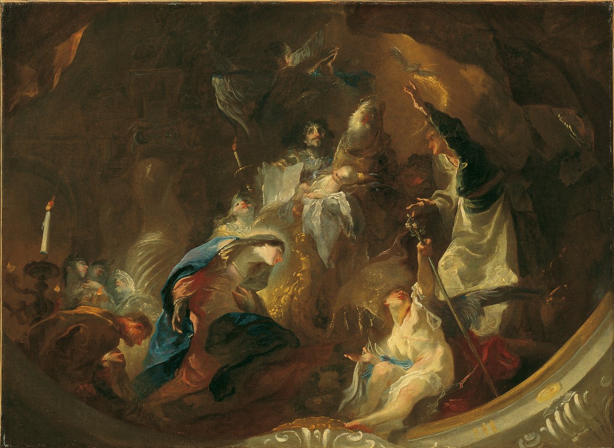 Offer i templet av Franz Anton Maulbertsch