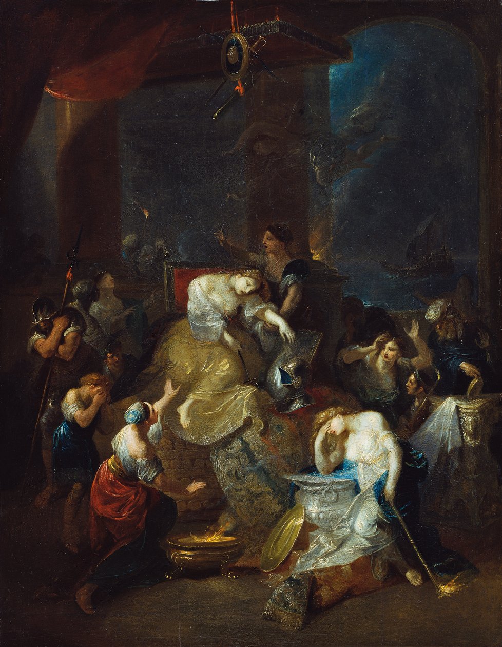 Didos död av Franz Anton Maulbertsch