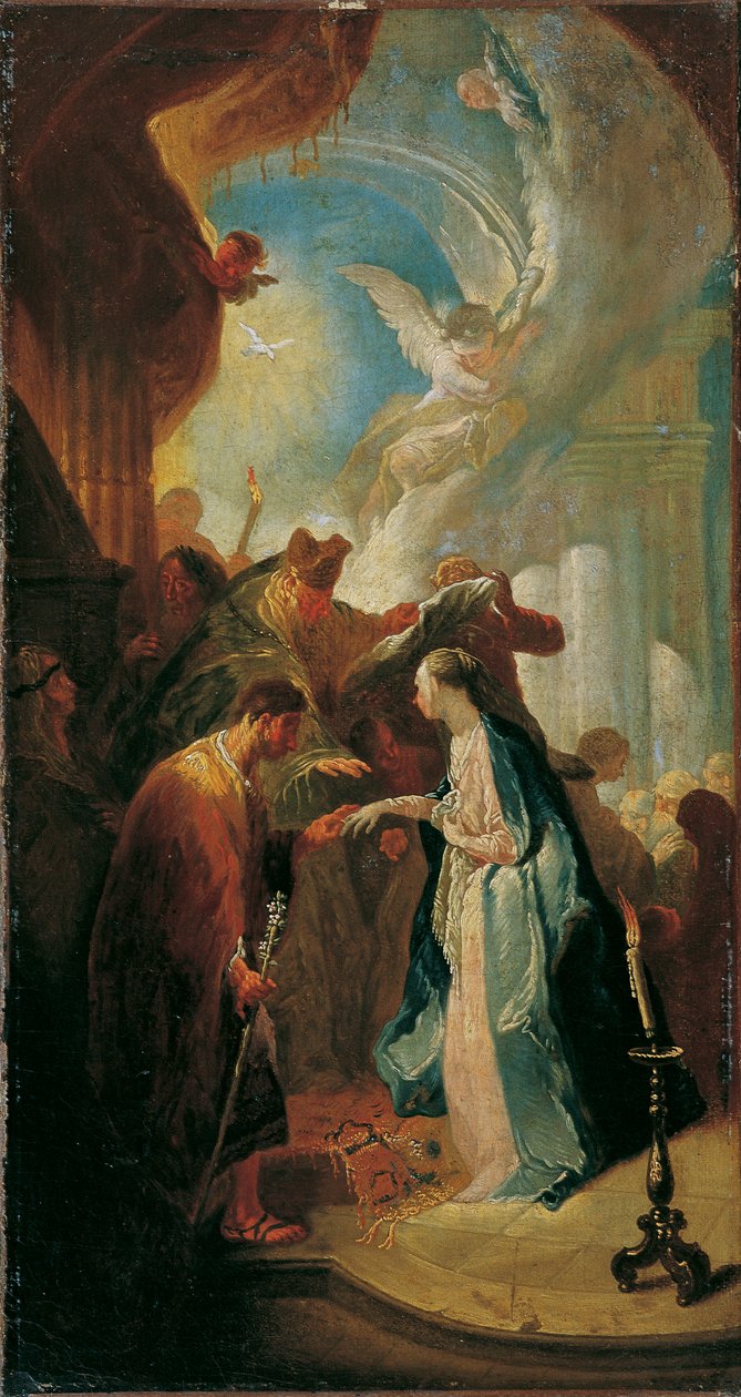 Marias bröllop av Franz Anton Maulbertsch