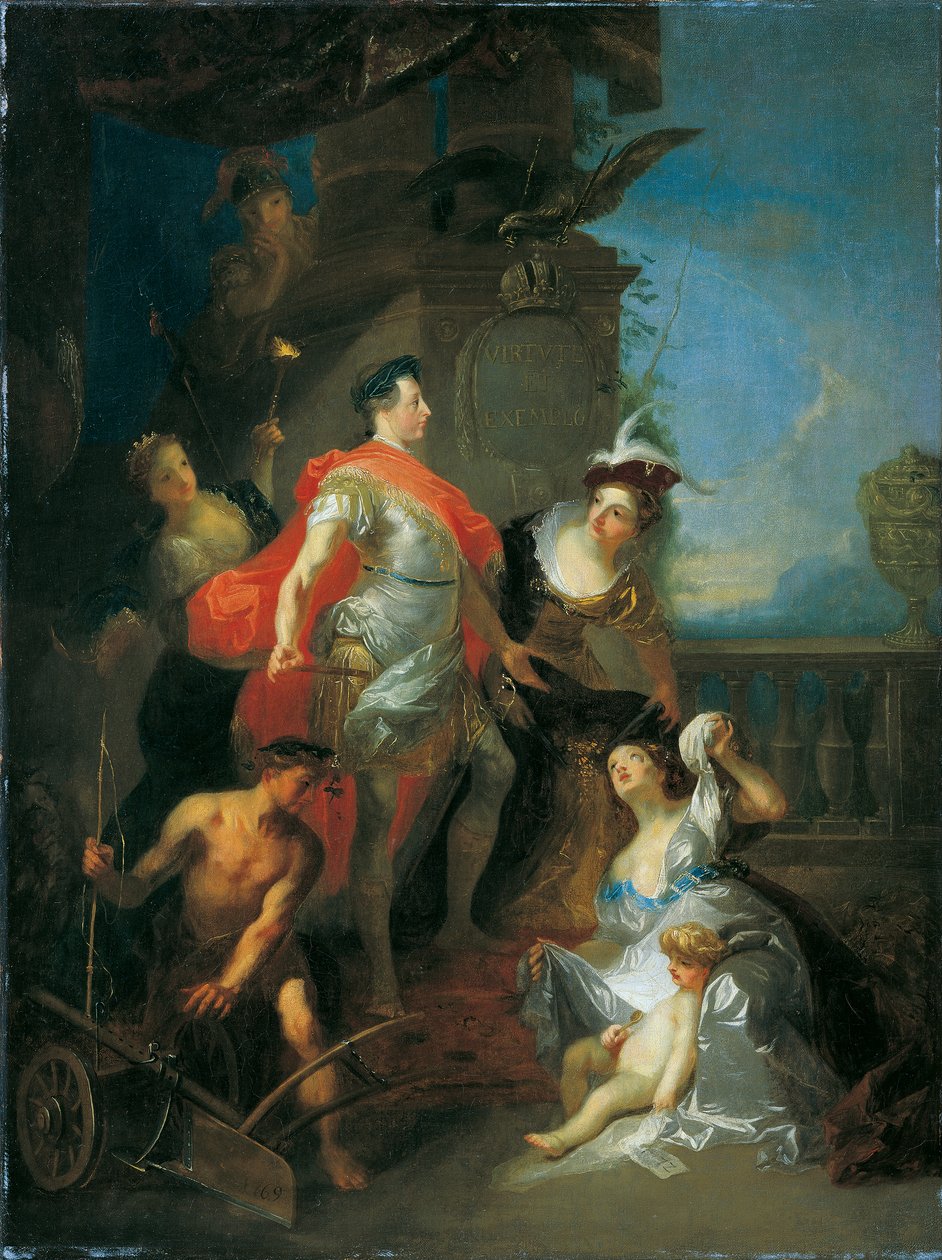 Glorifikation Kaiser Josephs II. av Franz Anton Maulbertsch