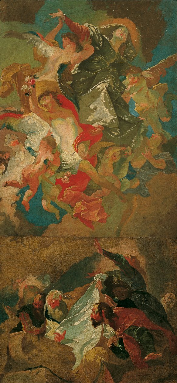 Marias antagande av Franz Anton Maulbertsch