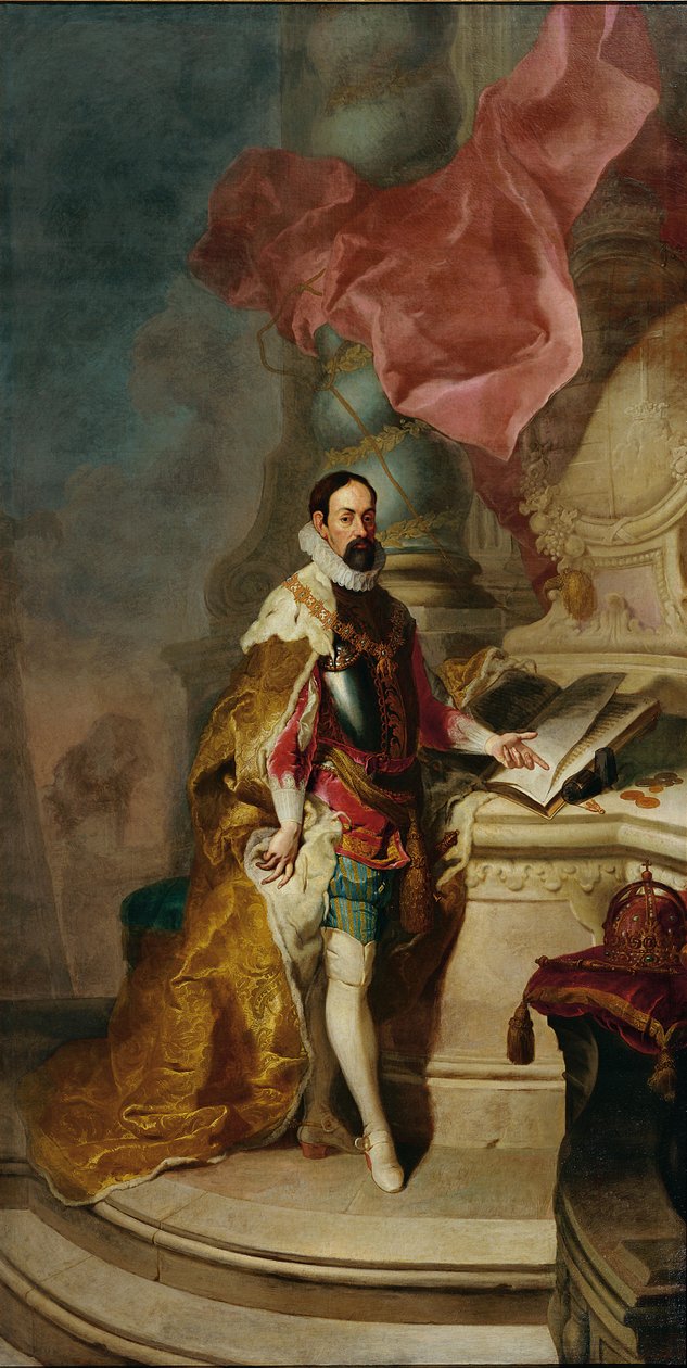 Porträtt av Mattias 1557-1619, den helige romerske kejsaren, ca 1760. av Franz Anton Palko