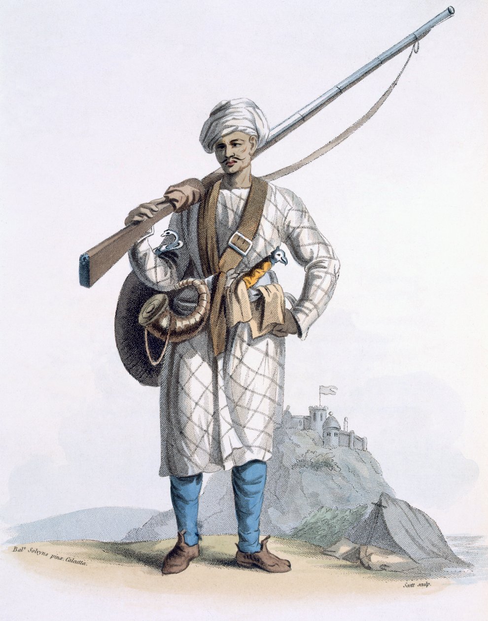 Behaleea eller hinduisk soldat, från 