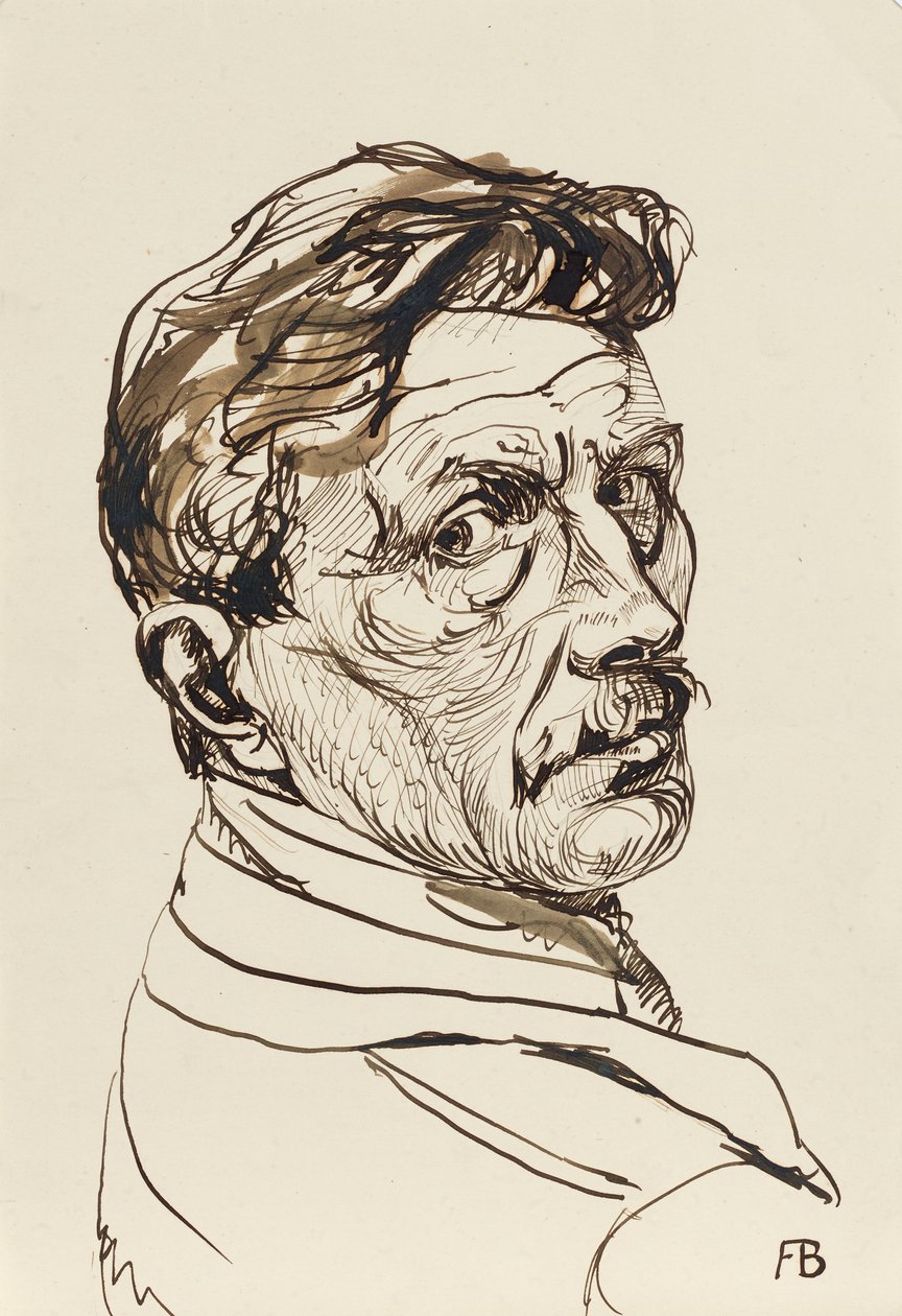 självporträtt av Franz Barwig d. Ä.