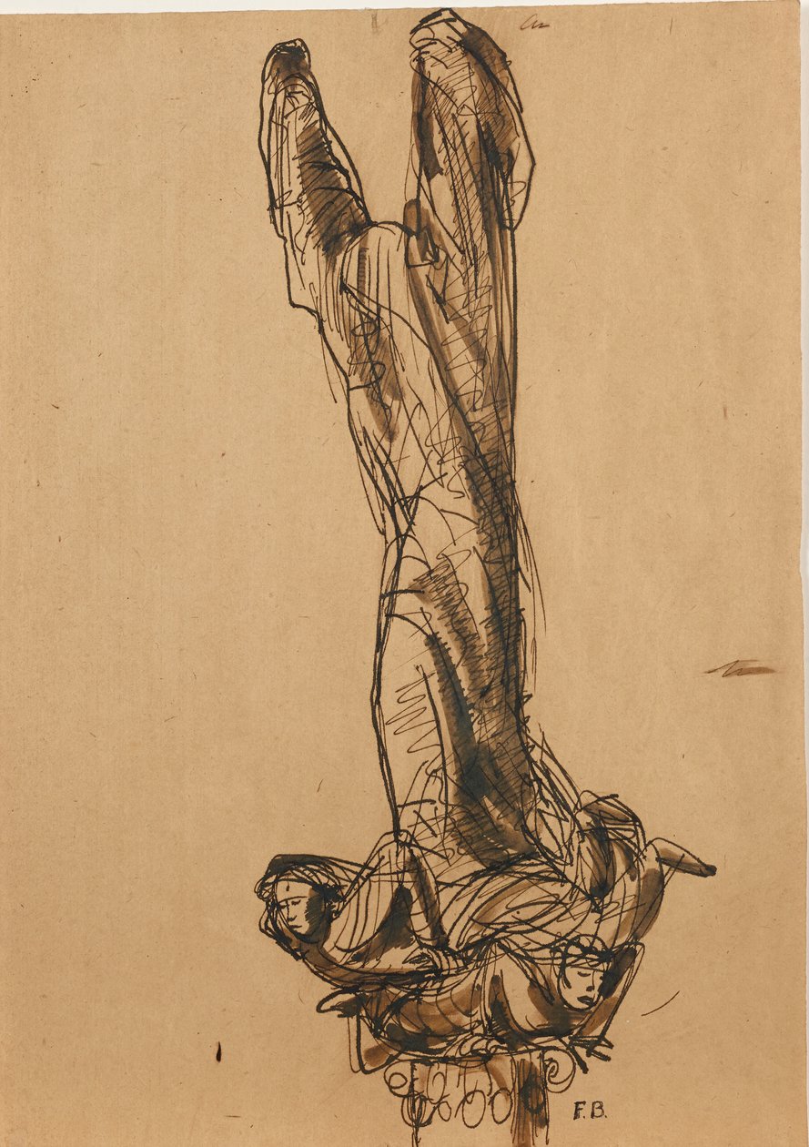 Höljd figur av Franz Barwig d. Ä.