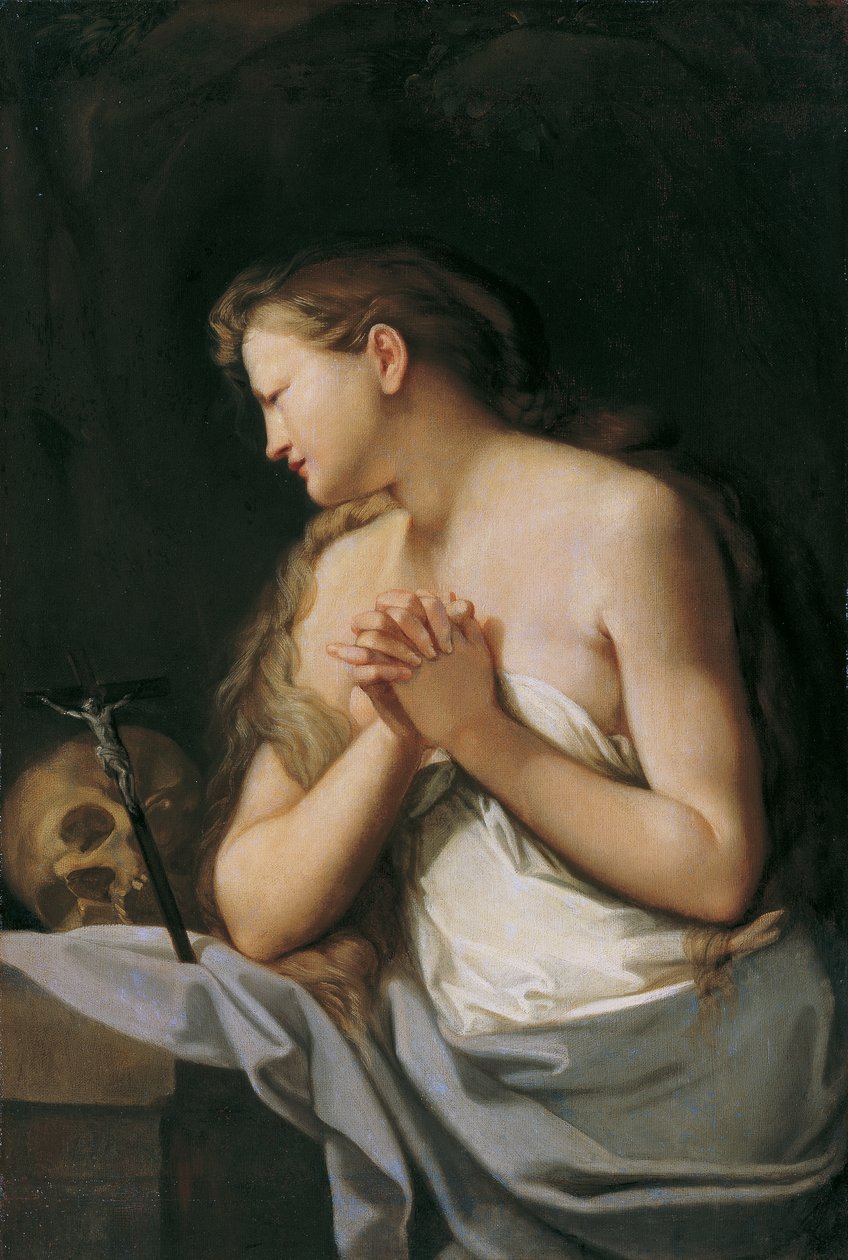 Den ångerfulla heliga Maria Magdalena av Franz Carl Remp