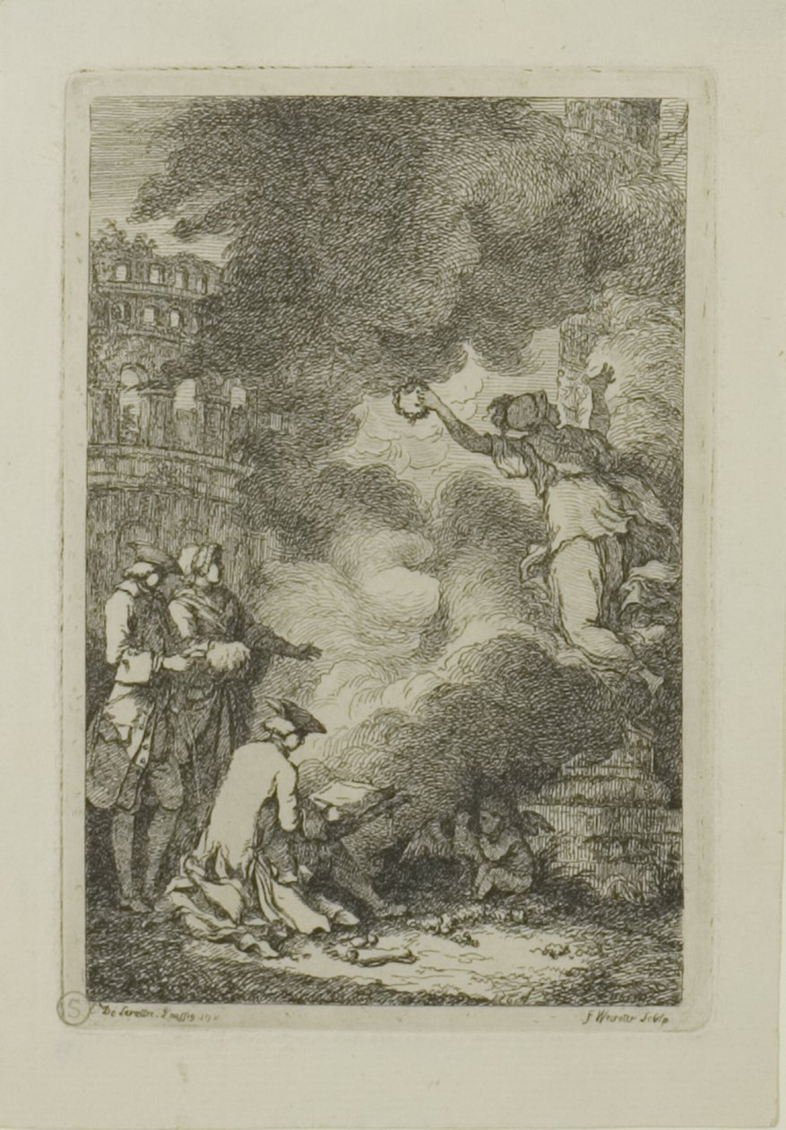 Tallrik från, In the Coming av Franz Edmund Weirotter