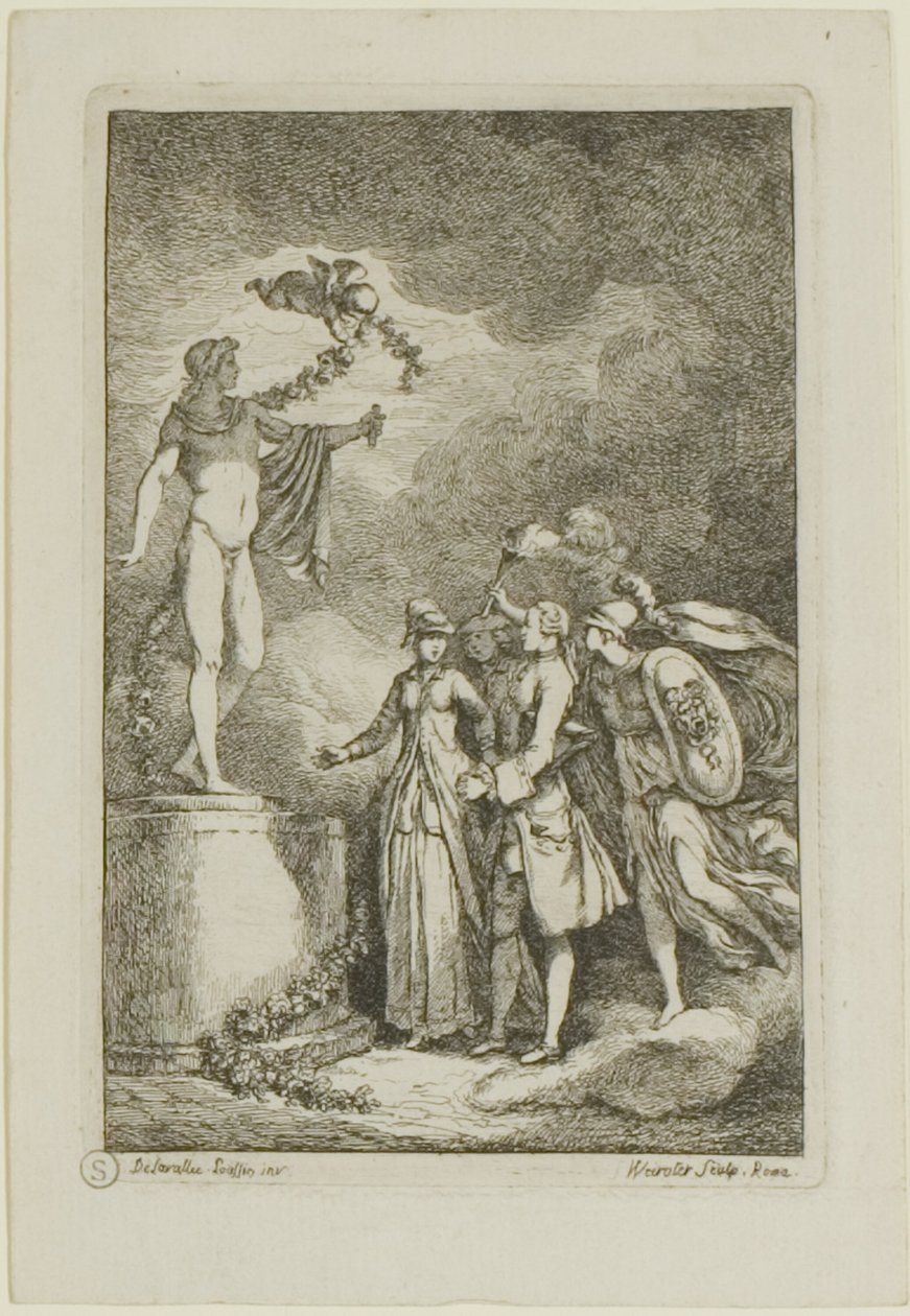 Tallrik från, In the Coming av Franz Edmund Weirotter