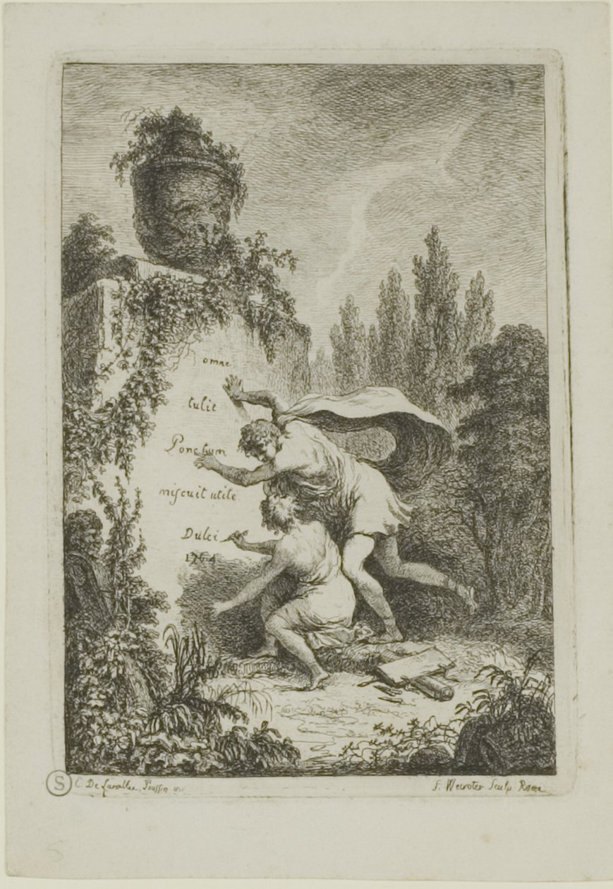 Tallrik från, In the Coming av Franz Edmund Weirotter