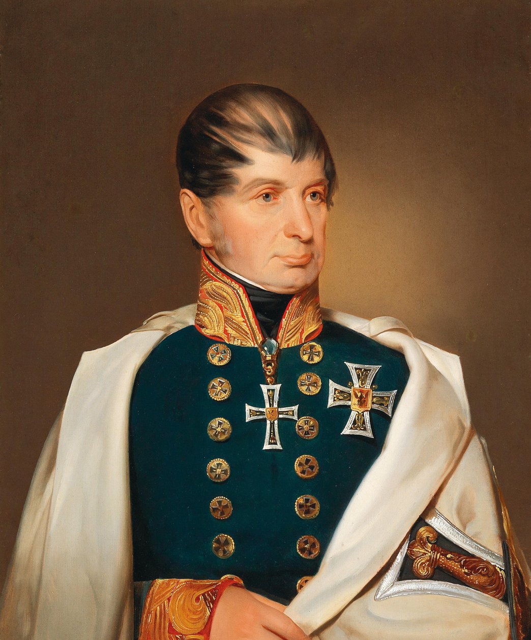 Ärkehertig Maximilian Joseph av Österrike-Este 1782-1863, som stormästare i den tyska orden. av Franz Eybl