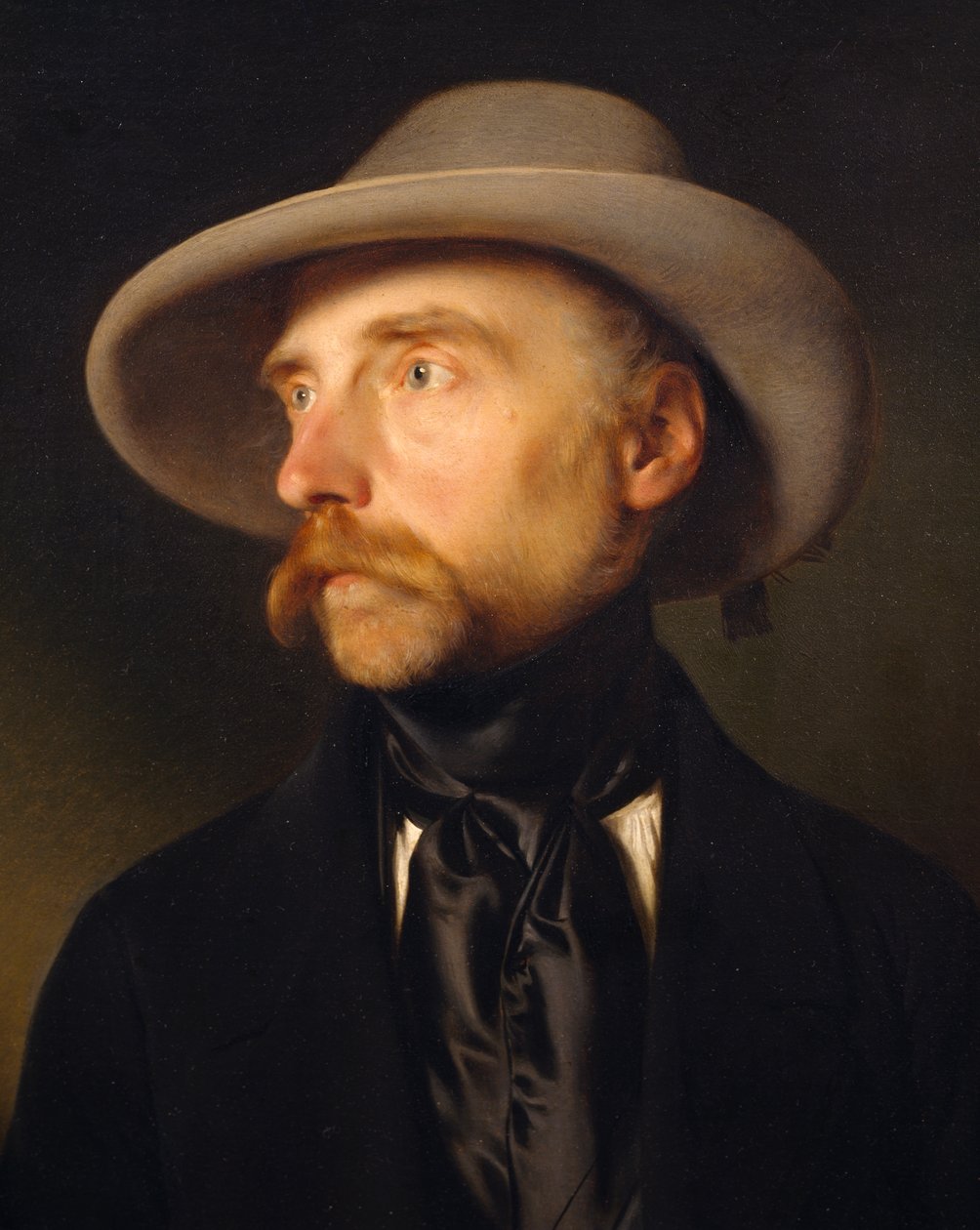 Porträtt av målaren Franz Wipplinger (1762-1812), målning av Franz Eybl (1806-1880) av Franz Eybl