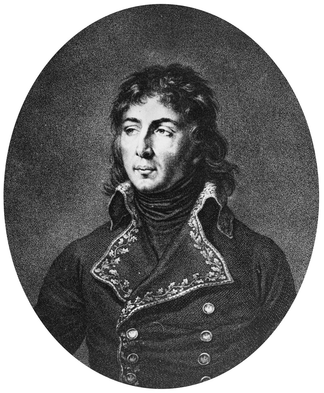 Louis Charles Antoine Desaix alias Desaix de Veygoux (1768-1800) fransk general (gravyr) av Franz Gabriel (1723 1807) Fiesinger