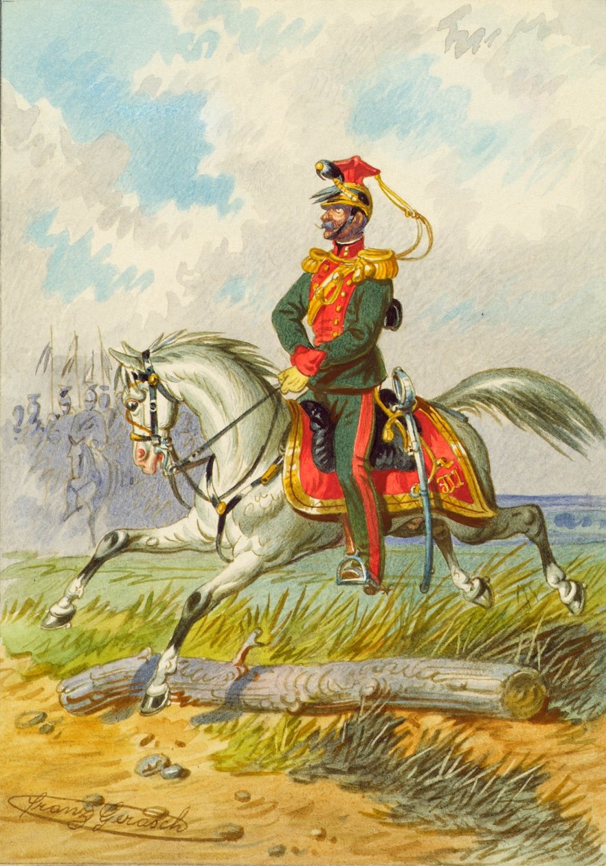 soldat till häst av Franz Gerasch
