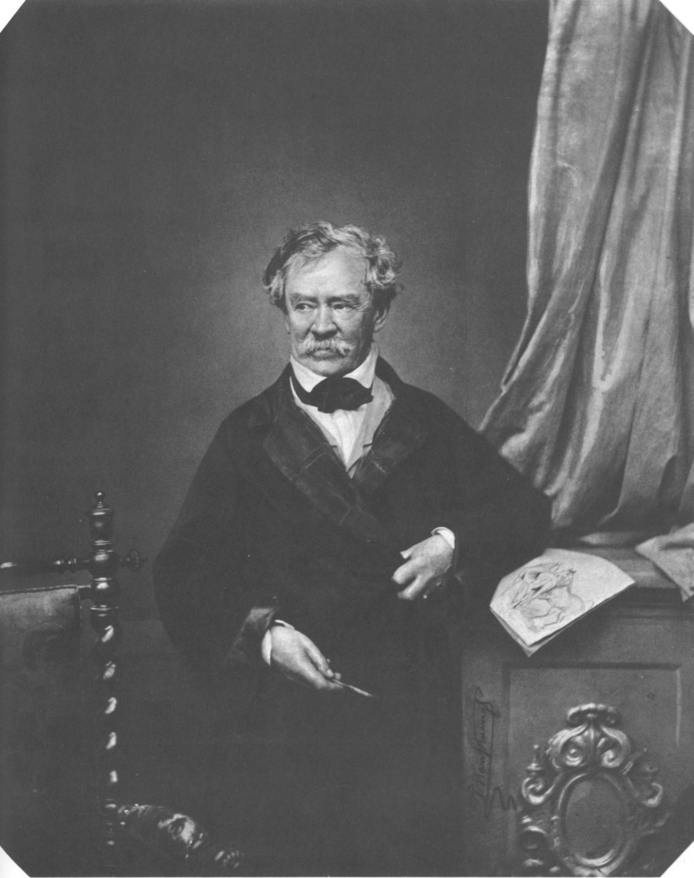 Albrecht Adam av Franz Hanfstaengl