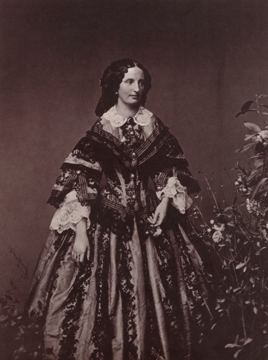 Kejsarinna Elisabeth av Österrike, 1800-talet av Franz Hanfstaengl