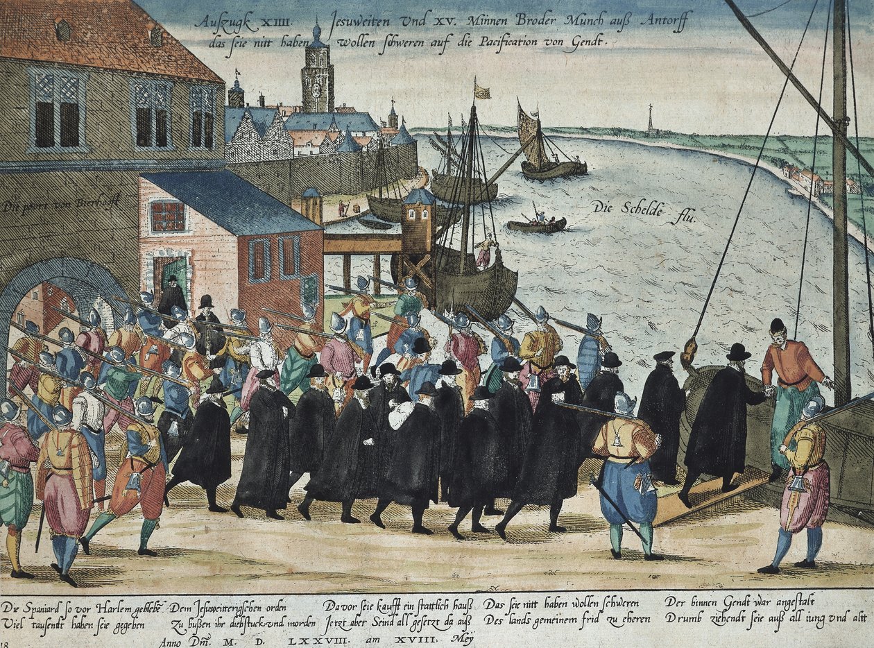 Utvisning av jesuiterna av Franz Hogenberg