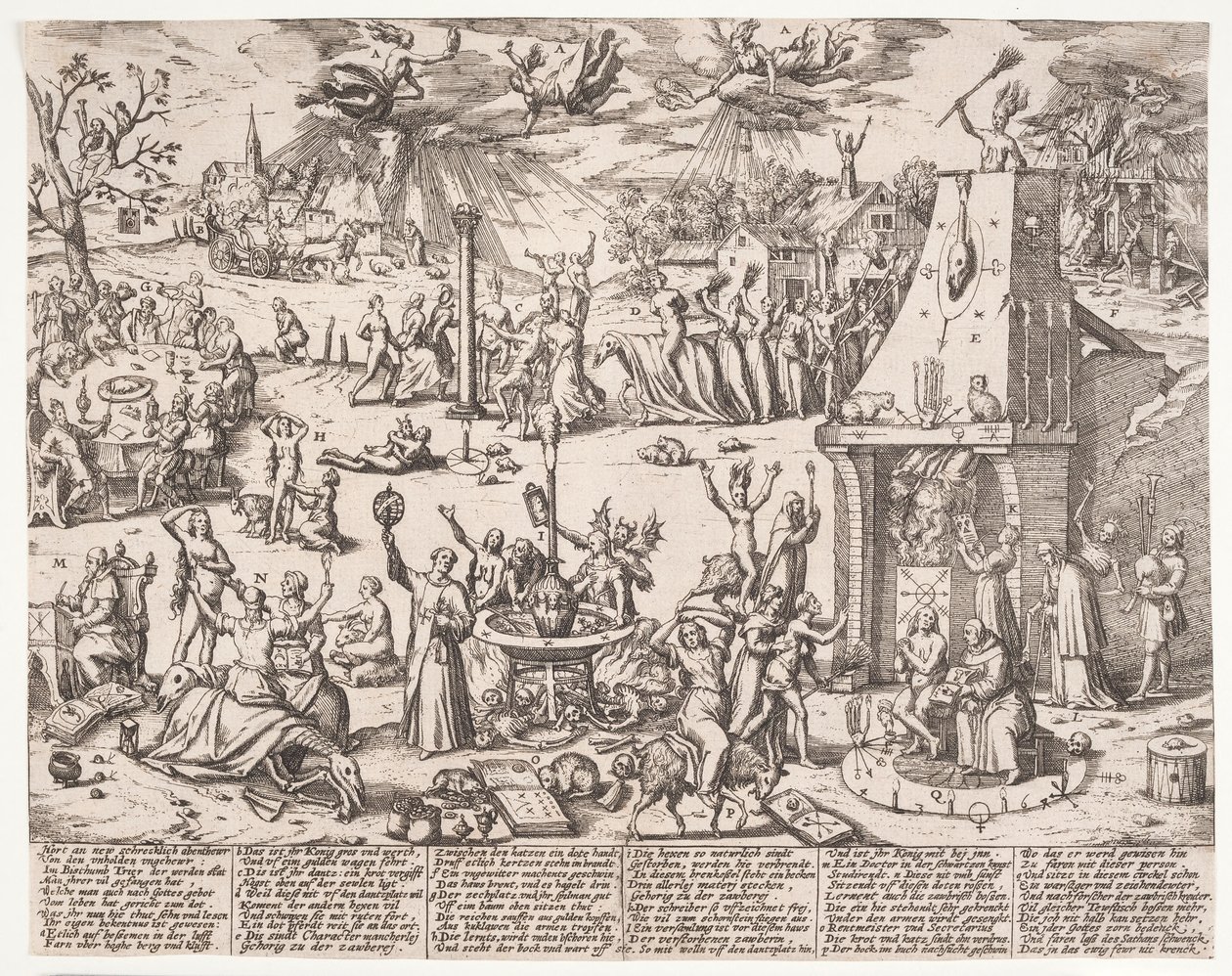 hexesabbat av Franz Hogenberg