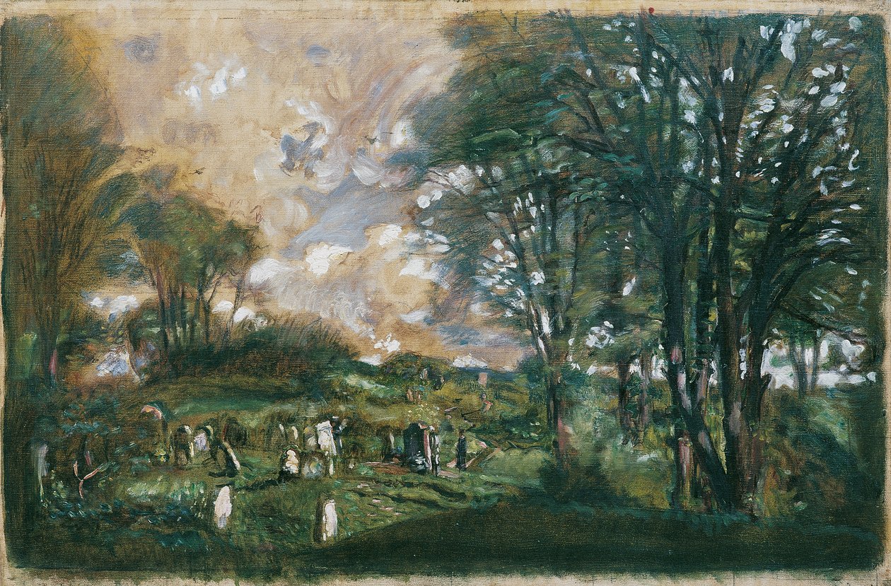 Den gamla judiska kyrkogården i Lublin av Franz Hohenberger