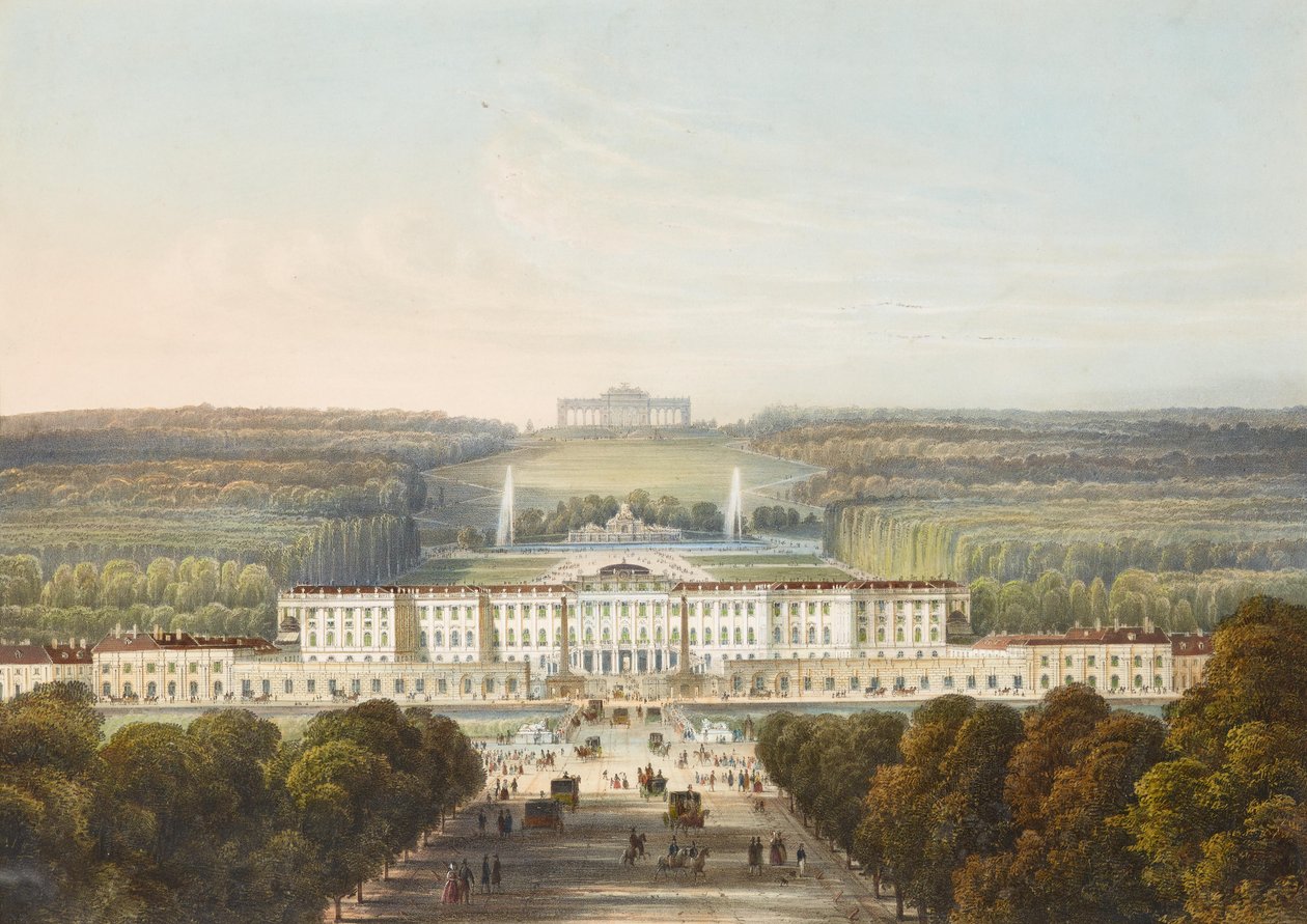 Slottet Schönbrunn av Franz Josef Sandmann