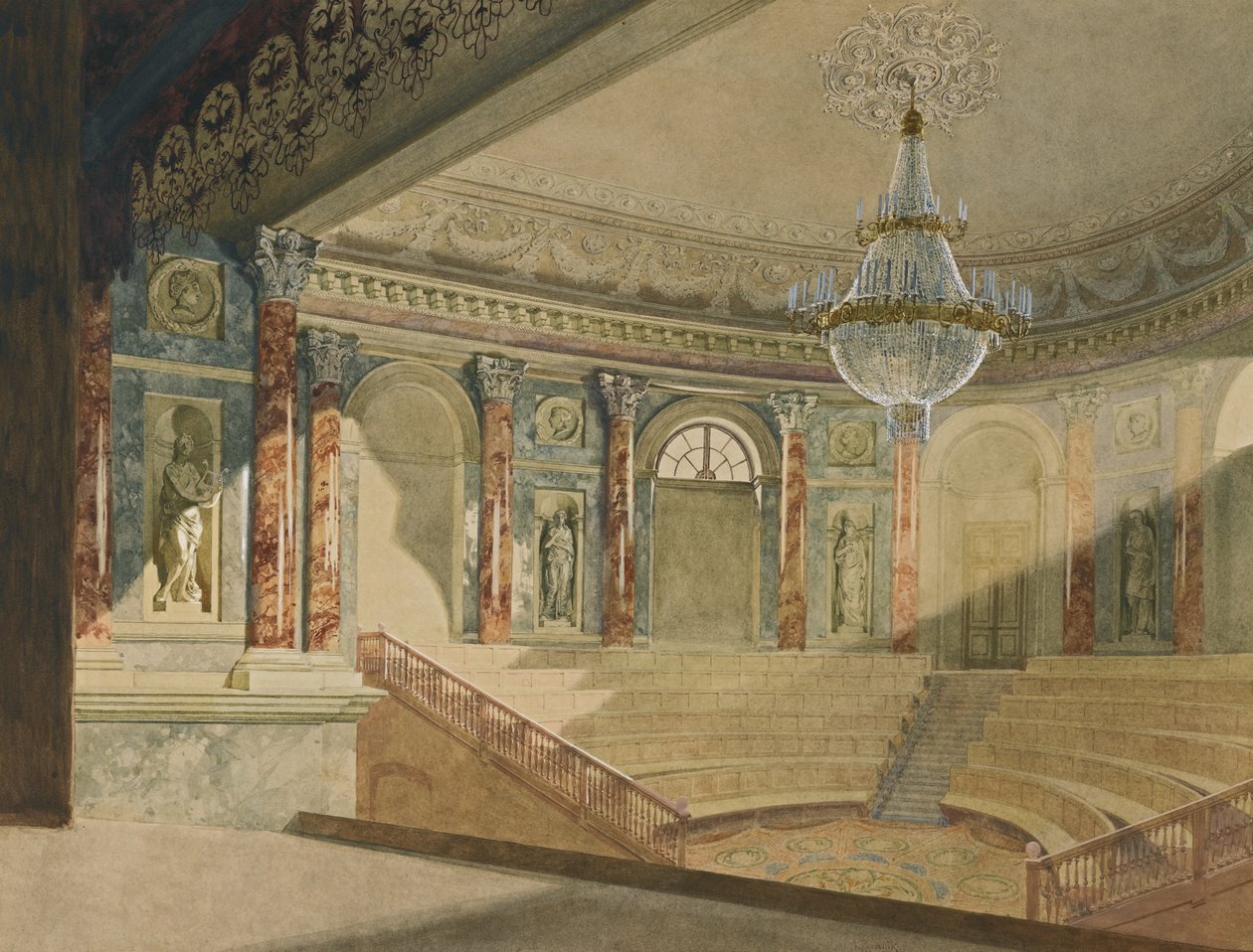 Eremitageteatern, 1898 av Franz Kopallik