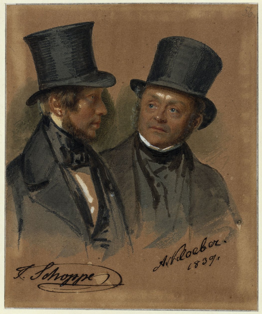 August v. Kloeber, Julius Schoppe av Franz Krüger