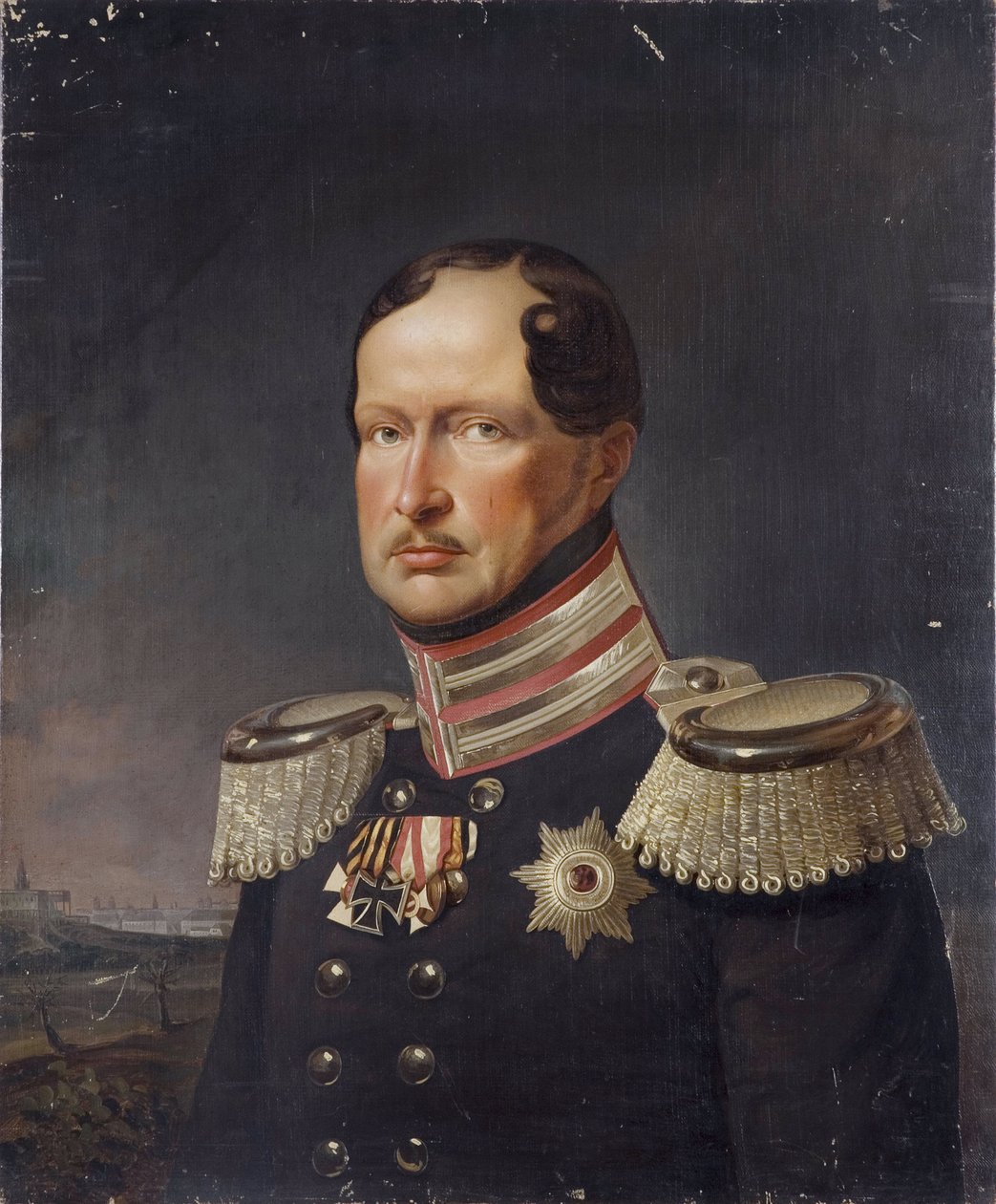 Fredrik Vilhelm III av Preussen - Fredrik Vilhelm III av Preussen (1797-1840), av Kruger, Franz (1797-1857). Olja på duk. Nationalmuseum Stockholm av Franz Krüger