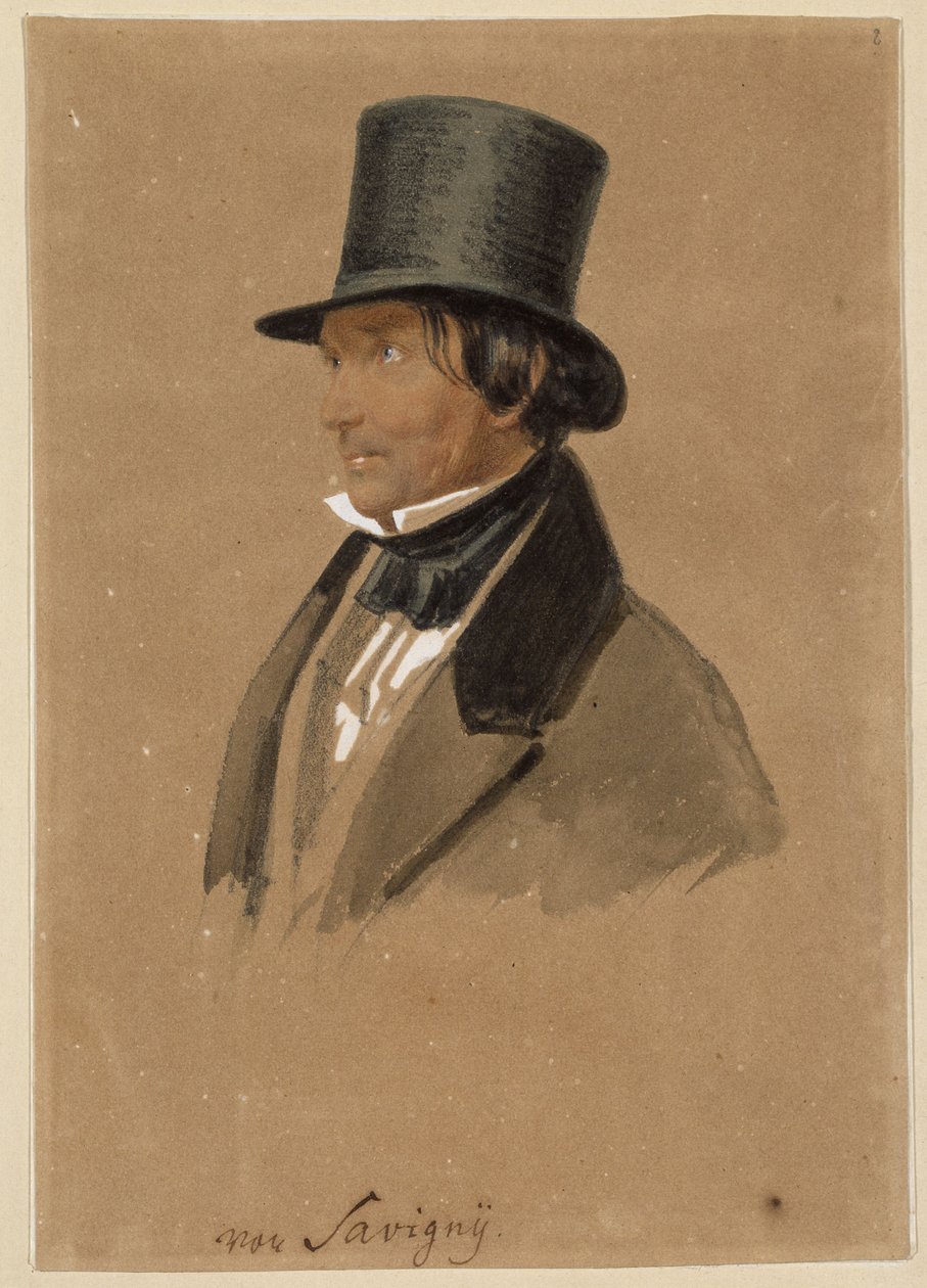 Friedrich Carl von Savigny av Franz Krüger